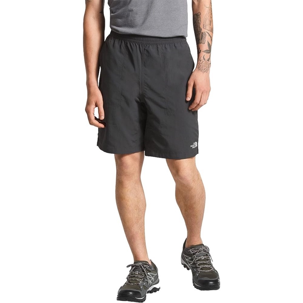 The North Face Pull On Adventure Short Asphalt Grey Hiking Ripstop Nylon Outdoor
